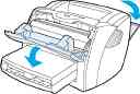 Как удалить бумагу из принтера HP Laserjet 1200