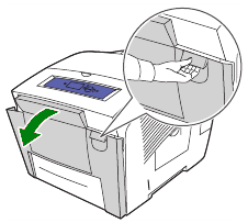 Как вытащить бумагу из принтера xerox phaser 3010
