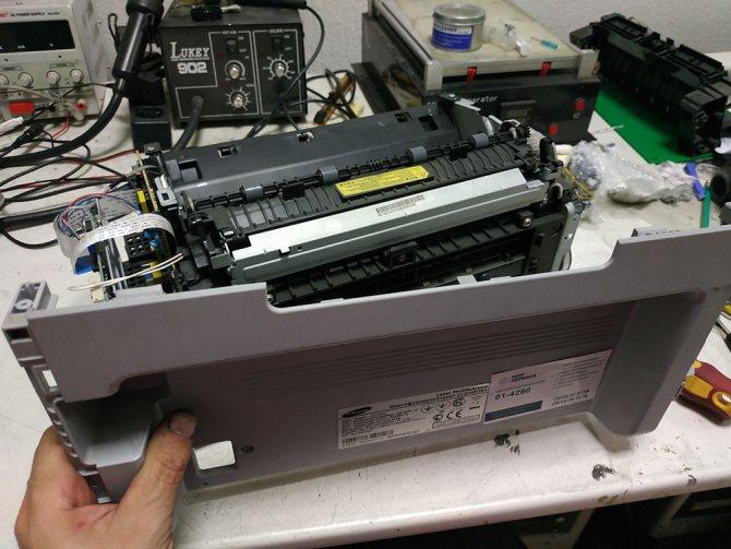2_samsung-3400-30 - Что делать, если принтер не печатает Samsung и застревает бумага?