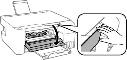 При печати Epson L222 почему заклинивает принтер?