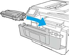 Как удалить бумагу из принтера HP Laserjet 1200