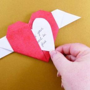 Как сделать сердечко из бумаги своими руками легко и быстро поэтапно из бумаги а4