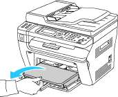 Как достать застрявшую бумагу из принтера xerox workcentre 3045